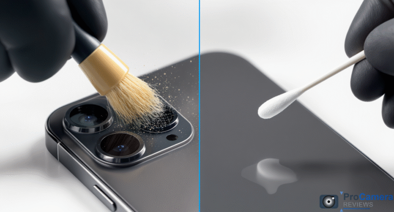 how to clean iPhone microphone ?