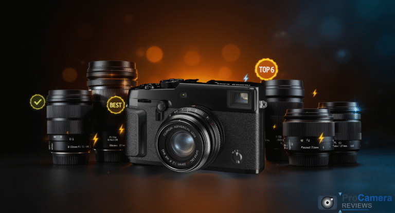 Best Lenses Fujifilm X-Pro 3