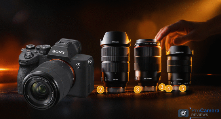 Best Sony a7 IV Lenses: Top E-Mount Picks Budget-Pro