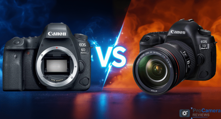 Canon 6D Mark II vs 5D Mark IV comparison