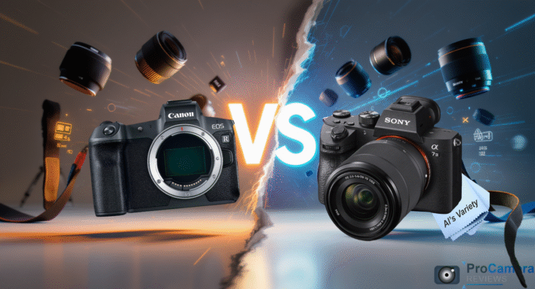 Canon EOS R vs Sony A7 III comparison