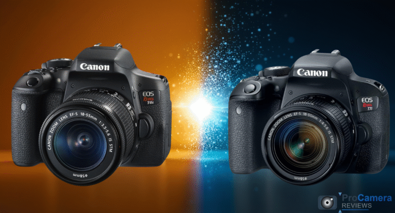 Canon T6i vs T7i