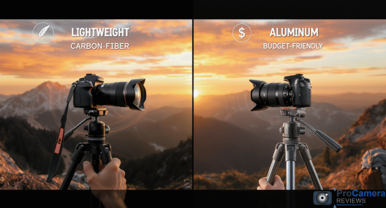 Carbon Fiber vs Aluminum Tripod Guide