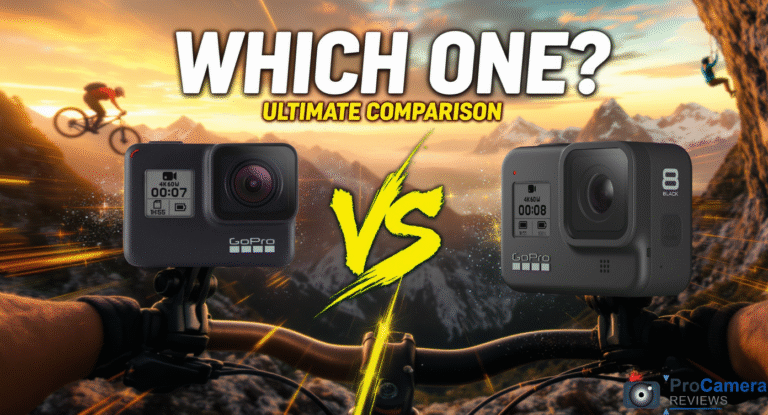 GoPro Hero 7 vs 8 comparison