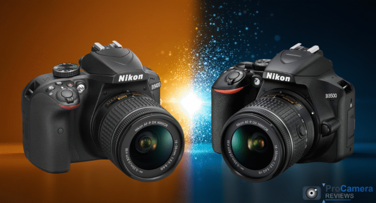 Nikon D3400 vs D3500
