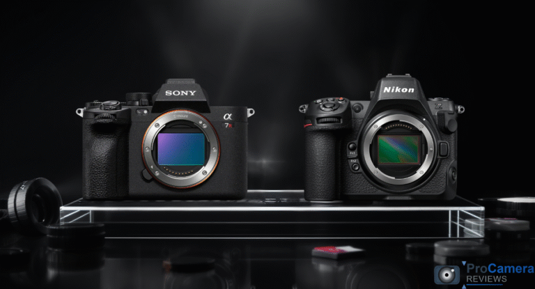 Nikon Z8 vs Sony A7R V comparison