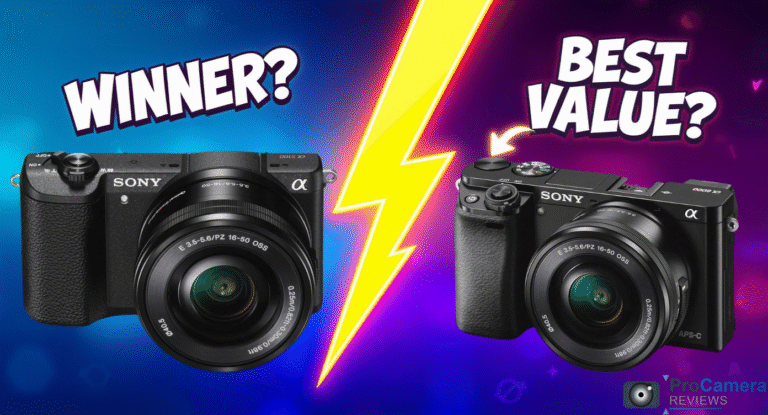 Sony a5100 vs a6000 Comparison