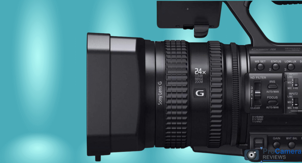 Sony HXR-NX100 test
